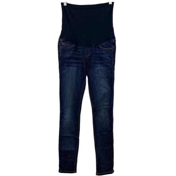 Joe's sz 26 Maternity Skinny Icon Secret Fit Belly Ankle Dark Wash Jeans - Picture 3 of 11